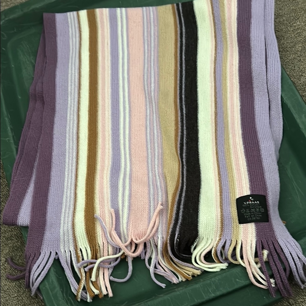 Striped Multicolor Scarf